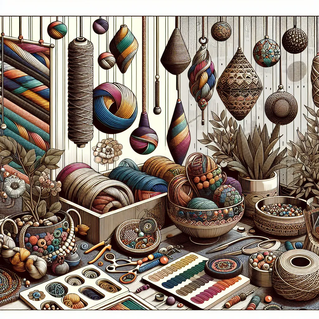 Kreatywne techniki plecenia ozdobnych sznurków dla nowoczesnych dekoracji